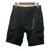 Shorts masculino clássico bússola braçadeira bordado solto casual carga shorts masculino militar lado zipado bolso calças shorts masculinos 230519