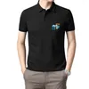 Polos para hombre, bandera ucraniana con Tractor de granjero, camiseta sin mangas para hombre, camisetas casuales de verano de manga corta de algodón, ropa de calle estampada para hombre