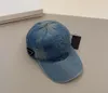 Denim Mens Hat Designer Baseball Cap Seau Chapeaux Printemps et Été Lettres Brodées Réglable Multi Couleur Solide Hommes Femmes Hip Hop New Era Cap