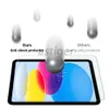 9H TAPETHED GLASS 2.5D فيلم واقي شاشة واضح لـ iPad 10 10.9 11
