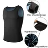 Męskie ciało kształtujące ciało shaper męskie sauna kamizelka trening kamizelka cincher gorset fitness Shapewear Thermo Shirt Tłuszcz Spalanie Koszulka Zip Schudnij 230519