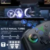 Kontrolery gier Joysticks Dinofire Wireless Bluetooth RGB kontroler do przełącznika OLEDSwitch Litepcmobile Gamepad Multifunkcja Joystick 230518