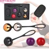 Oeufs / Balles Vibromasseur Kegel Balls Oeuf Vibrant Sex Toys pour Femme Télécommande Exercice Serré Vaginal Ben Wa Geisha Muscle Shrink Sex Shop 230519