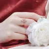 Couple Rings LAMOON Vintage Wedding Ring For Women Natural Shell Luxury 925 Sterling Silver Gold Plated Fine Jewelry Retro Court Bijou 230519