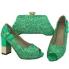 Dress Shoes Colorful Nigerian Party Shoe And Bag Sets Matching Set In Heels Italian Bags To Match With