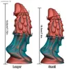 성인 장난감 빛나는 괴물 딜도 여성을위한 성인 성별 장난감 흡입 컵과 함께 현실적인 딜도 gode 거대한 실리콘 가짜 음경 항문 장난감 l230519