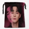 Sacs de rangement en Hyuk Bae Cordon 18X22CM Tissu Satin Doux Resuable Vêtements Sac Chaussures 0617