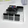 Scatole portaoggetti Clear Makeup Palette Organizer Robusta scatola resistente per ciprie arrossisce ombretti