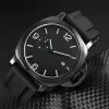 رجال الساعات الجلدية حزام حزام wristwatch 50mm وظائف الساعات الكوارتز الفرعية يمكن عمل الموضة الرياضة الرياضية اليابان كرونوغراف بالجملة هدايا الرجال