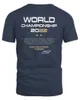 T-shirts pour hommes de course de l'équipe F1 2023, le pilote Max Verstappen, vêtements de sport avec loisirs d'été à manches courtes 283j