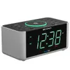 Emerson Alarm Clock Radio och trådlös laddare med Bluetooth, kompatibel med iPhone XS Max XR XS X 8 Plus, 10W Galaxy S10 Plus S10e S9, AL