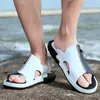 Original Comfortable Sandals Summer Slip-on Casual Sandal Fashion Shoes Men Slippers Zapatillas Hombre Size 38-47 230518 8720