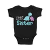 Family Outfits Brother Sisters Dinosaur Sisters Shirt My Brother Sisters Family Toddler T-shirt baby bodysuit baby bodysuit baby bodysuit g220519