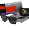 Luxurys designer polariserade solglasögon män kvinnor pilot solglasögon UV400 glasögonglasögon ram polaroidlins med låda och fall grossist D2140
