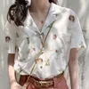 Women's Blouses & Shirts Chic Angel Lolita Blouse Tops White Button Up Shirt Women Chiffon Summe Thin Girls Teenage Bluzki Damskie LetnieWom