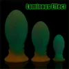 Adult Toys Colorful Dragon Egg Anal Plug Fantasy Butt Prostate Massager Dilator Stimulator Silicone Dildo Sex For Men Women 230519