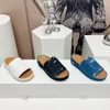 Populär herr dam designer sandal plattform sandaler tofflor denim casual Sandaler 2023s runway show nya skateboard sandaler Par lyx sandal stor storlek 35 46