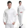 Herrspårvarumärke Kinesisk traditionell långärmad kung-fu-kostymer uppsättningar M L XL XXL 3XL WNS202305 MEN'S