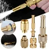 Andere tuinbenodigdheden messing hogedruk sprinkler verstelbaar tuinieren irrigatie spray pistool snel connector carwash water pistool mondstuk tuingereedschap g230519