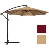 Autres fournitures de jardin Parapluie de remplacement Parasol Couverture Extérieure Jardin Auvent Imperméable Parapluie Couvre 6/8Ribs Parapluie Protection UV Auvent G230519