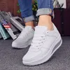 GAI GAI GAI Dress Shoe Sneakers Breathable Vulcanize Waterproof Wedges Platform Woman Sneaker Leather Casual Zapatos Mujer 23519