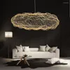 Pendant Lamps Modern Led Babysbreath Ceiling Chandeliers Creative Cloud Lights Living Dining Room Bedroom Hanging Home Decor