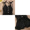 Girls Dresses Children Princess Dress Girl Summer Halter Top Infant Kids Baby Polka Dot Romper Clothing 16 Years 230518