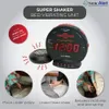 Sonic Alert - Sonic Bomb Dual Alarm Clock con vibratore Bed Shaker e display digitale - nero rosso
