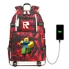 Backpack Large-capacity Student Bag Men Women Travel Laptop USB Charging Teenagers Waterproof Schoolbag Mochila