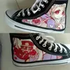 Dress Shoes Toilet-Bound Hanako-kun Cosplay High Canvas Shoes Jibaku Shounen Hanako-Kun Nene Yashiro Cartoon Fashion Casual Sneaker Shoes 230519