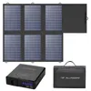 AllPowers Solar Powerbank 41600mAh 200W PORESTATION مع SOLARPANEL 60WDC USB USB-C الإخراج للتخييم المحمول iPhone