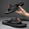 High Quality Brand Fashion Summer Flip Flops Casual Breathable Thicken Beach Men Slippers Outdoor 230518