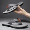 Quality Brand High Fashion Summer Flip Flops Casual Breathable Thicken Beach Men Slippers Outdoor a