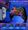 Game Controllers Joysticks RGB Wireless Controller voor SwitchSwitch OleDSwitch LineAndroid met programmeerbare toetsen Wired GamePad PC 230518