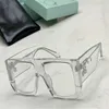 Designer OFF W coole Sonnenbrille Luxus Sommer Damen WEISS Trendige rechteckige Brille UV400 Herren und Outdoor-Freizeit-Sonnenschutzspiegel