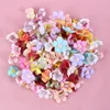 Dekorativa blommor 30/50/100st Multicolor Artificial Gerbera Silk Flower Head For Wedding Home Decoration Christmas Wreath Scrapbooking