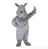 Mascotte di Halloween Rhino Costumi Abito di Natale Abito da compagnia Carnival Pubblicità festa di compleanno Dresse un costume unisex