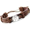 Charm Armband Soccer Football Baseball Softball Volleyball Lacrosse Field Hockey Player Gymnastics Tennis Leather Jewelry