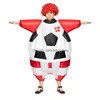 Autres fournitures de fête de fête Accessoire de club de football Costume gonflable pour fan de ballons de football Blow Up Soccer Halloween Suppl de Noël Dhkfz