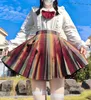 Rokken JK Japanse en Koreaanse versie College Style Rok plaid voor vrouwen Y2K kleding Faldas Largas Mini geplooid 2023