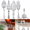 Bar Tools Stainless Steel Absinthe Spoons Wire Mixed Strainer Cocktail Shaker Drinking Colander Filter Wormwood Spoon Accessories Dr Dhw3V