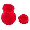 Baking Moulds Silicone Chocolate Jar DIY Tool Melting Bottle Creative Sub-Packaging Pot 586