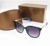 1pcs moda occhiali da sole occhiali da sole occhiali da sole designer uomo donna marrone custodie telaio in metallo nero scuro g1719 con scatola