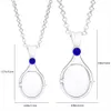 Série télévisée classique il suffit d'ajouter de l'eau collier mode naturel Zircon argent plaqué cuivre pendentif sirène bijoux Fans présents