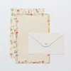 Geschenkpapier, 9 Stück, niedliches Umschläge-Set, Kawaii-Briefblöcke, DIY-Postkarte, Hochzeitseinladungskarte, Papierhülle, koreanisches Briefpapier, Bürobedarf