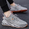 Abito da corsa da uomo traspirante Mesh casual comodo sneaker maschile maschili neri esterni leggeri sport jogging maschile 70e7