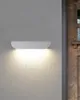 Vägglampa ledt utomhus lätt vattentät trädgård balkong modern minimalistisk villa yttre