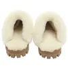 Slippers Millffy New Sheepskin New Home Slippers Man Slipper Summer Fashion Fashion Coreano Ar condicionado Slippers X230519