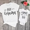 Familienoutfits 1 Kleidungsstück für Mutter und Sohn, Familienauftritt, Sommerhemd für Mutter, kleiner Junge, Baby, enger Anzug für Mutter, T-Shirt für Familienkleidung G220519