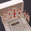 Mooie bruiloftskronen accessoires mossanite sieraden bruiloft ornamenten bruid kroon dans feest verjaardag prinses meerdere kleuren droom extravagante luxe luxe